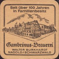 Beer coaster gambrinus-brau-4-zadek