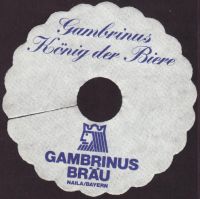 Beer coaster gambrinus-brau-naila-1-small