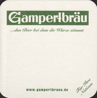 Beer coaster gampertbrau-2-zadek