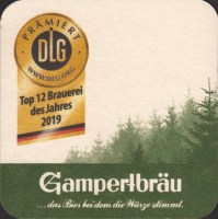 Pivní tácek gampertbrau-7-zadek