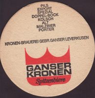 Beer coaster ganser-12-zadek