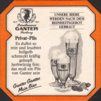 Beer coaster ganter-21-zadek