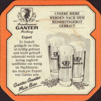 Beer coaster ganter-31-zadek