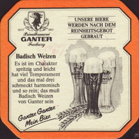 Beer coaster ganter-32-zadek