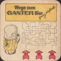 Beer coaster ganter-50-zadek
