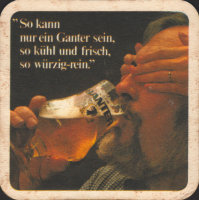 Beer coaster ganter-54-zadek