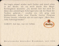 Beer coaster garley-spezialitaten-3-zadek