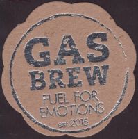 Beer coaster gas-brew-1