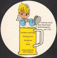 Beer coaster gasthaus-zum-engel-1-zadek-small