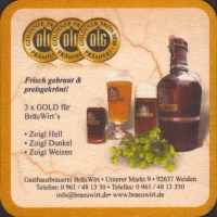 Beer coaster gasthausbrauerei-brauwirt-1-zadek