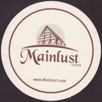 Beer coaster gasthof-mainlust-bayer-2
