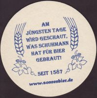 Beer coaster gasthof-zur-sonne-2-zadek-small