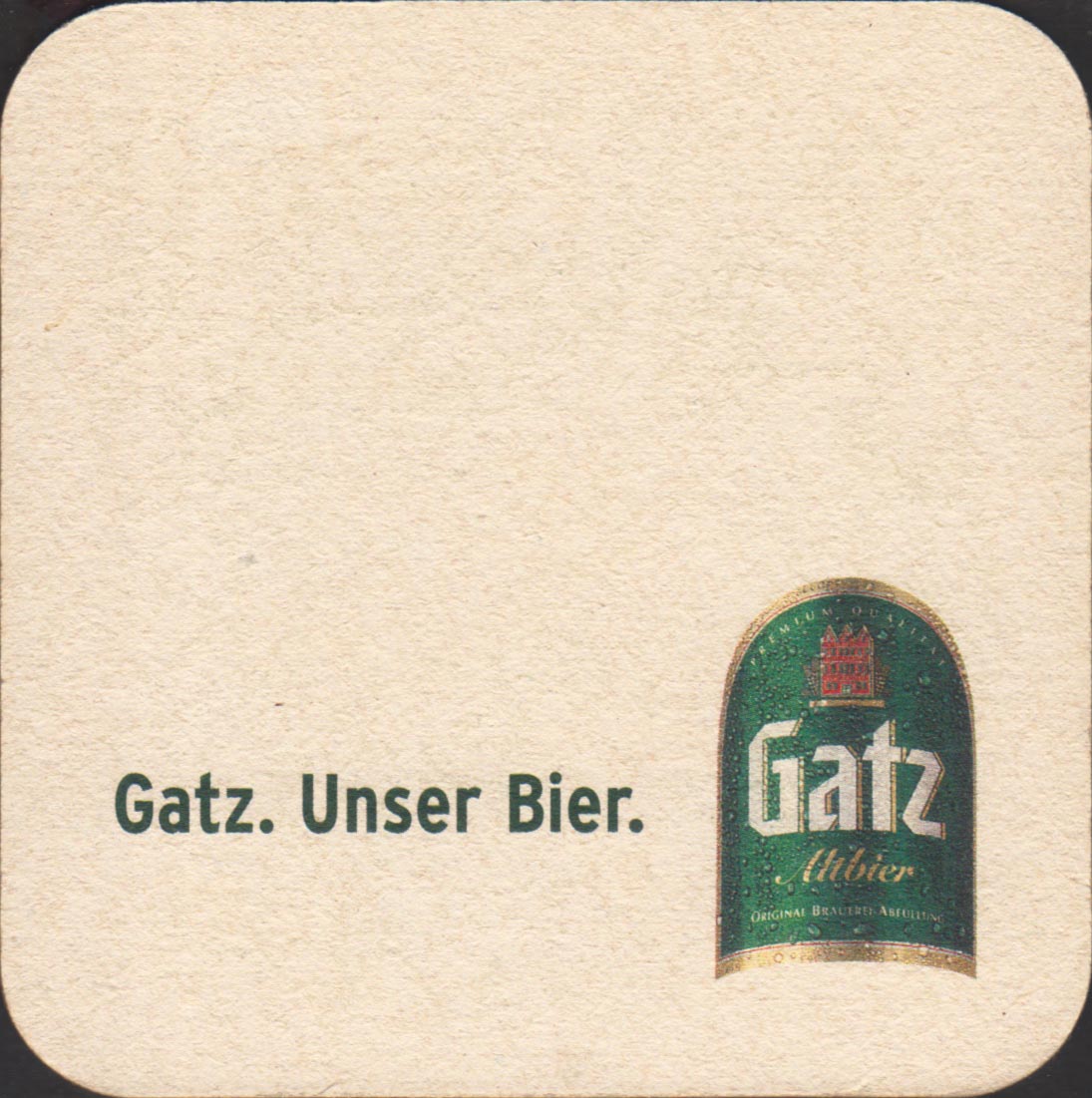 Beer coaster gatzweiler-4-zadek