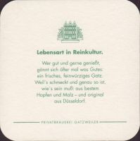 Beer coaster gatzweiler-58-zadek