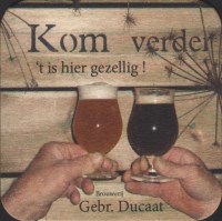 Beer coaster gebroeders-ducaat-1