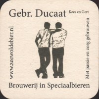 Beer coaster gebroeders-ducaat-1-zadek