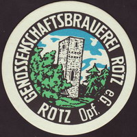 Beer coaster genossenschaftsbrauerei-rotz-1