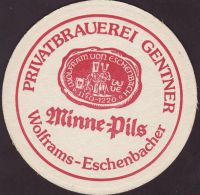 Beer coaster gentner-brau-1