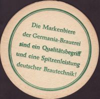 Beer coaster germania-f-dieninghoff-19-zadek