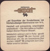 Beer coaster germania-f-dieninghoff-23-zadek