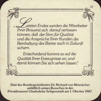 Beer coaster glaabsbrau-12-zadek