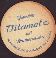 Beer coaster glaabsbrau-13-zadek