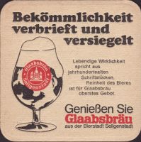 Beer coaster glaabsbrau-18-zadek