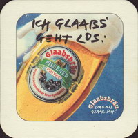 Beer coaster glaabsbrau-5