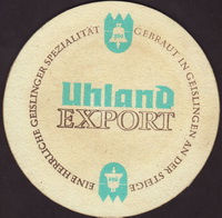 Beer coaster glocke-uhland-1