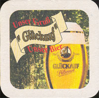 Beer coaster gluckauf-2-zadek