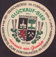Beer coaster gluckauf-gelsenkirchen-2
