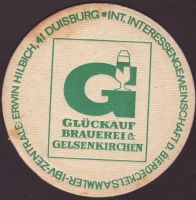 Beer coaster gluckauf-gelsenkirchen-2-zadek