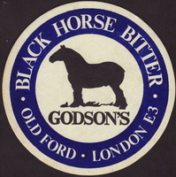 Pivní tácek godson-freeman-wilmot-black-horse-1