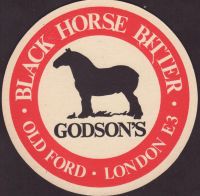 Beer coaster godson-freeman-wilmot-black-horse-2