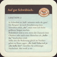 Beer coaster gold-ochsen-37-zadek