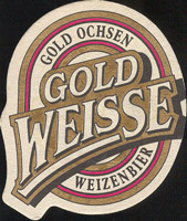 Pivní tácek gold-ochsen-5