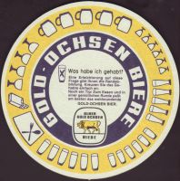 Beer coaster gold-ochsen-51-zadek