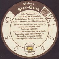 Beer coaster gold-ochsen-56-zadek