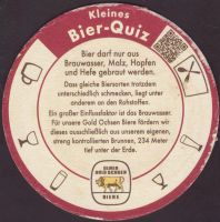 Beer coaster gold-ochsen-58-zadek