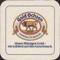 Pivní tácek gold-ochsen-59