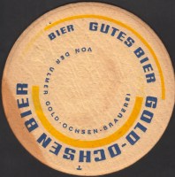 Beer coaster gold-ochsen-84-zadek