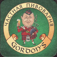 Beer coaster gordons-1