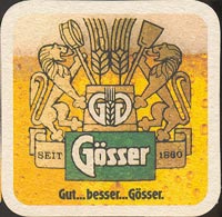 Beer coaster gosser-10-zadek