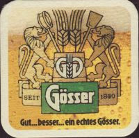 Beer coaster gosser-112-zadek