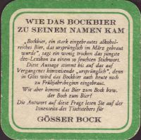 Beer coaster gosser-140-zadek