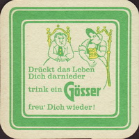 Beer coaster gosser-58-zadek