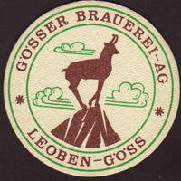 Beer coaster gosser-63