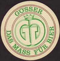 Beer coaster gosser-63-zadek