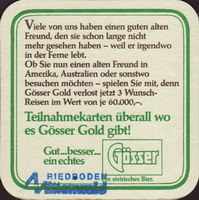 Beer coaster gosser-70-zadek