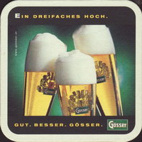 Beer coaster gosser-81